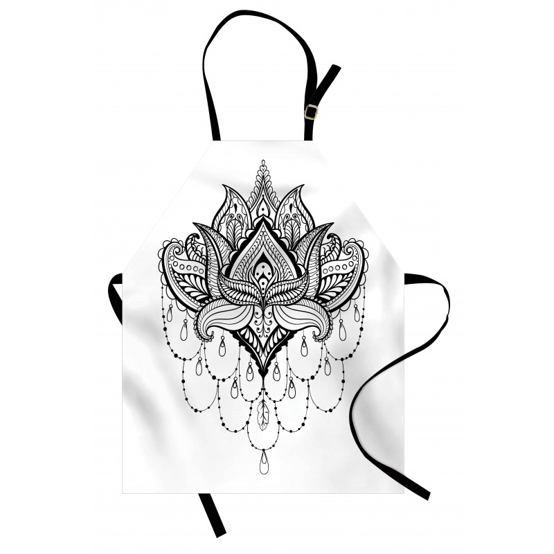 Lotus Flower Culture Apron