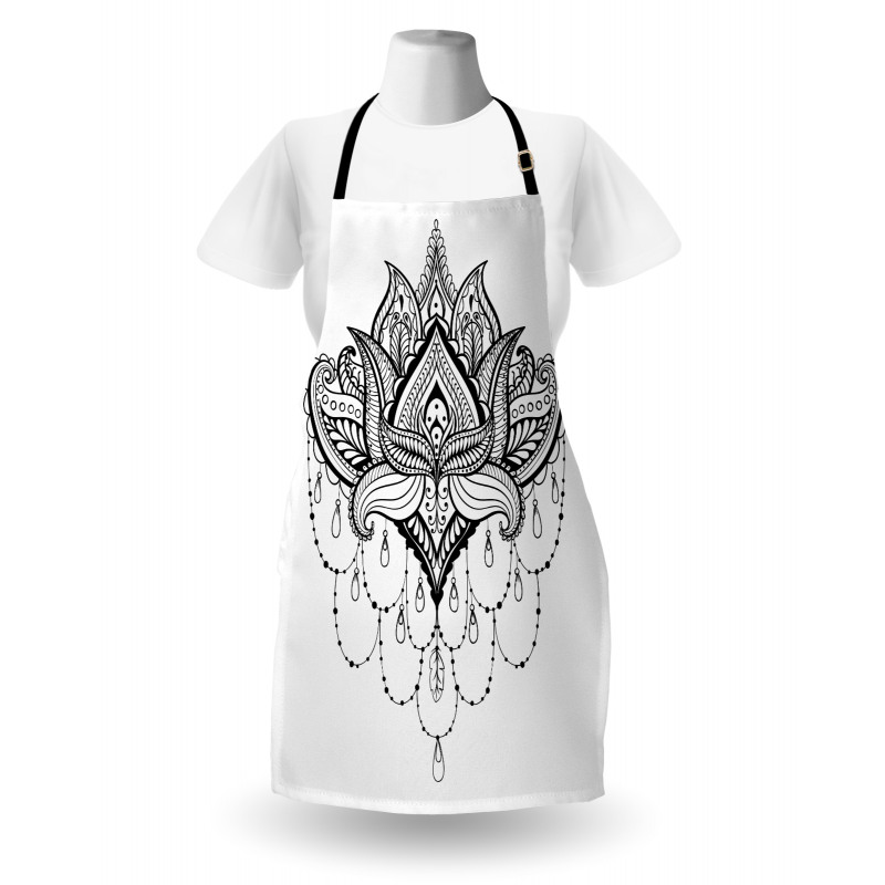 Lotus Flower Culture Apron