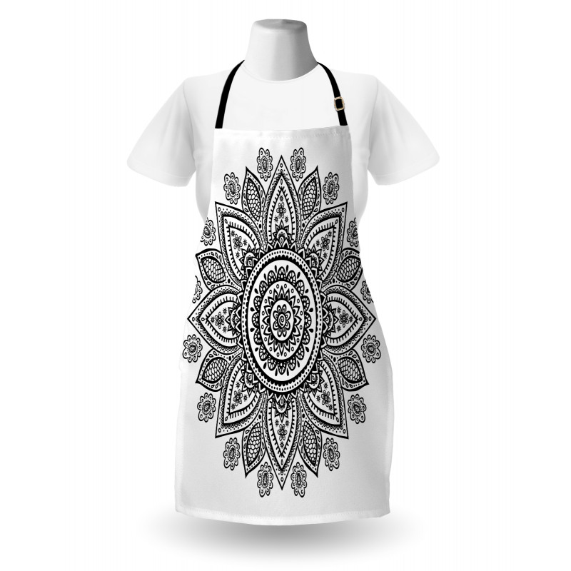 Sunflower Pattern Blooms Apron