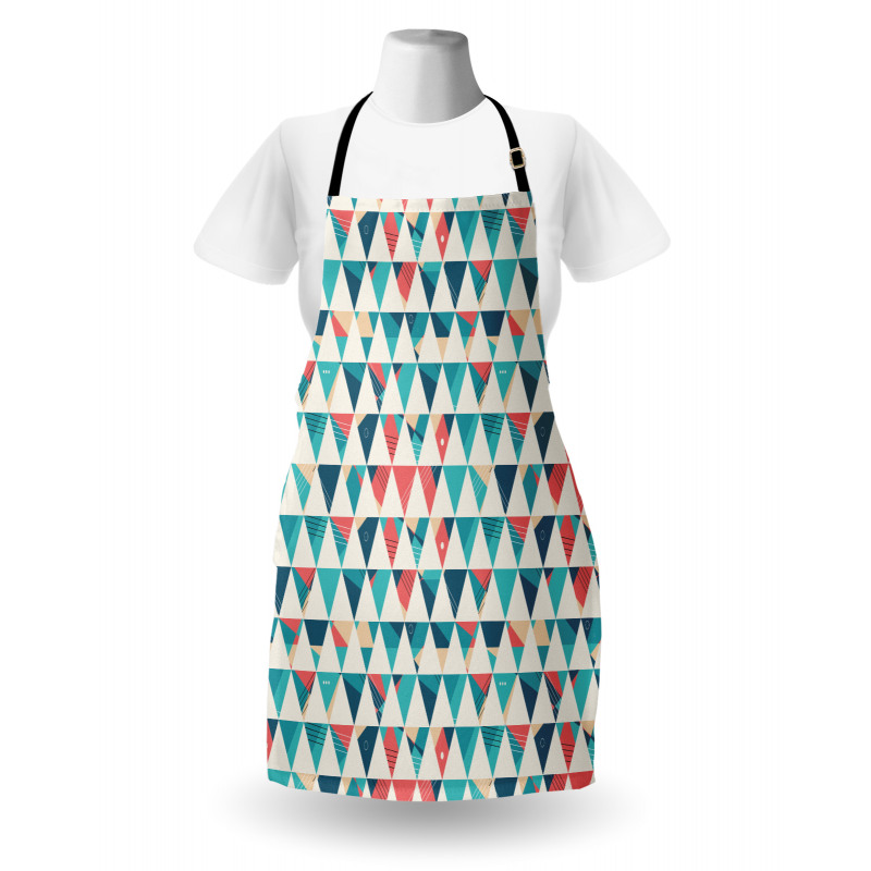 Triangle Hexagons Apron