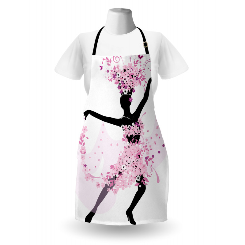 Woman Dancing Latino Apron