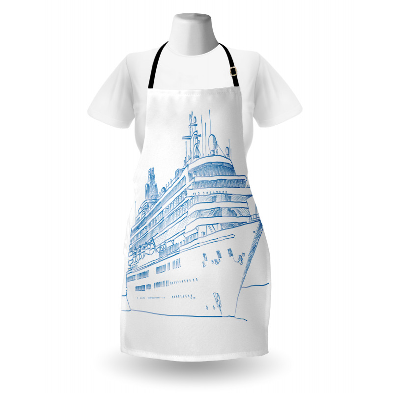 Cruise Liner Boat Travel Apron