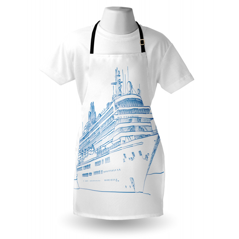 Cruise Liner Boat Travel Apron