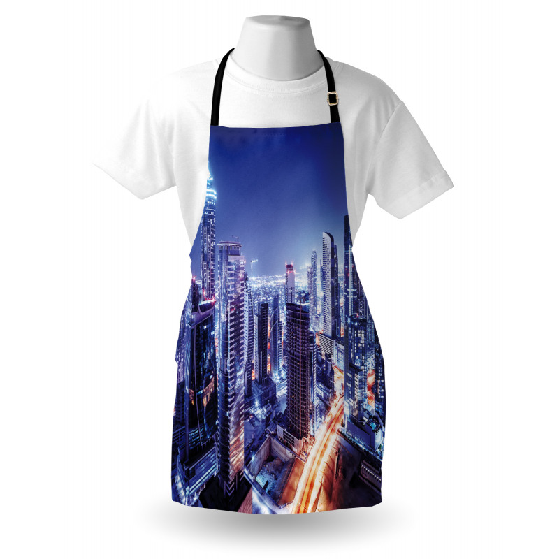 Dubai Downtown Modern UAE Apron