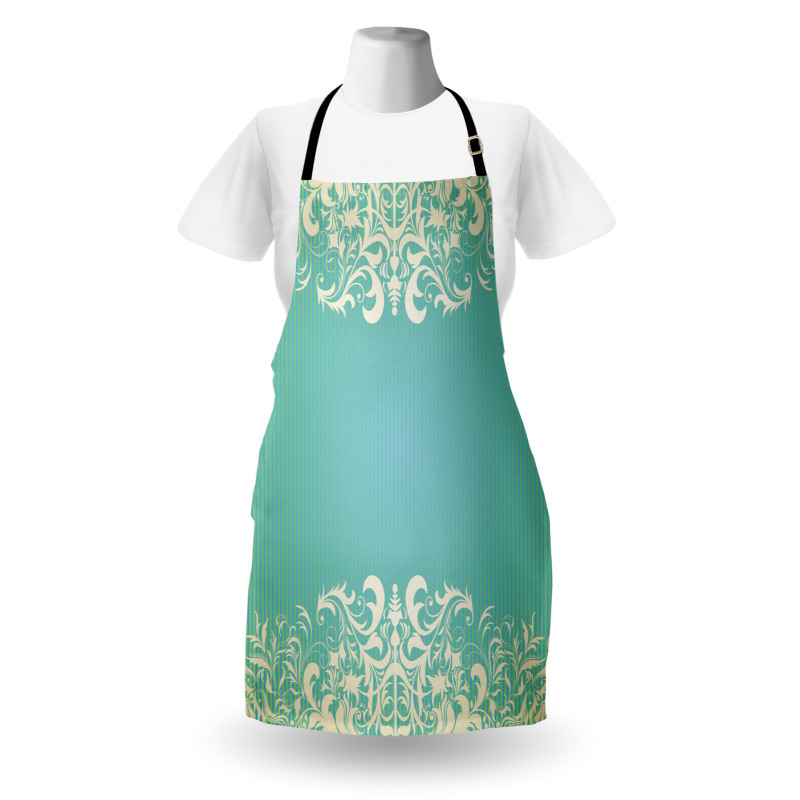 Flora Curlicues Apron