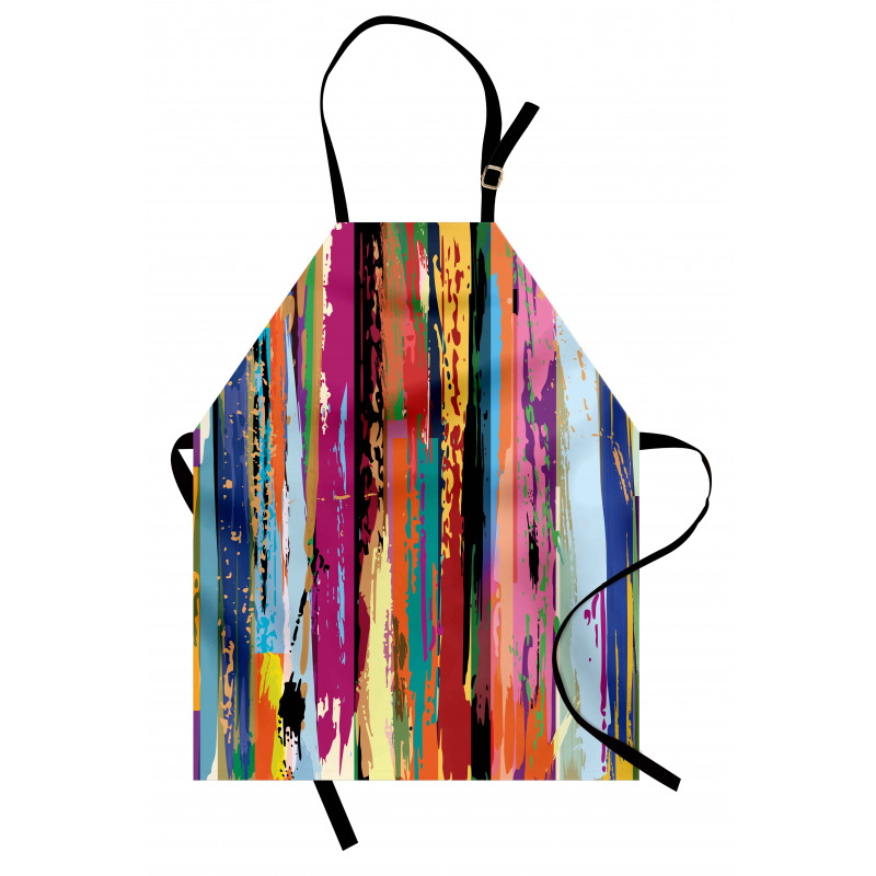 Vibrant Rainbow Design Apron