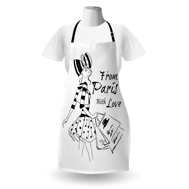 Love Fashion Girl Apron