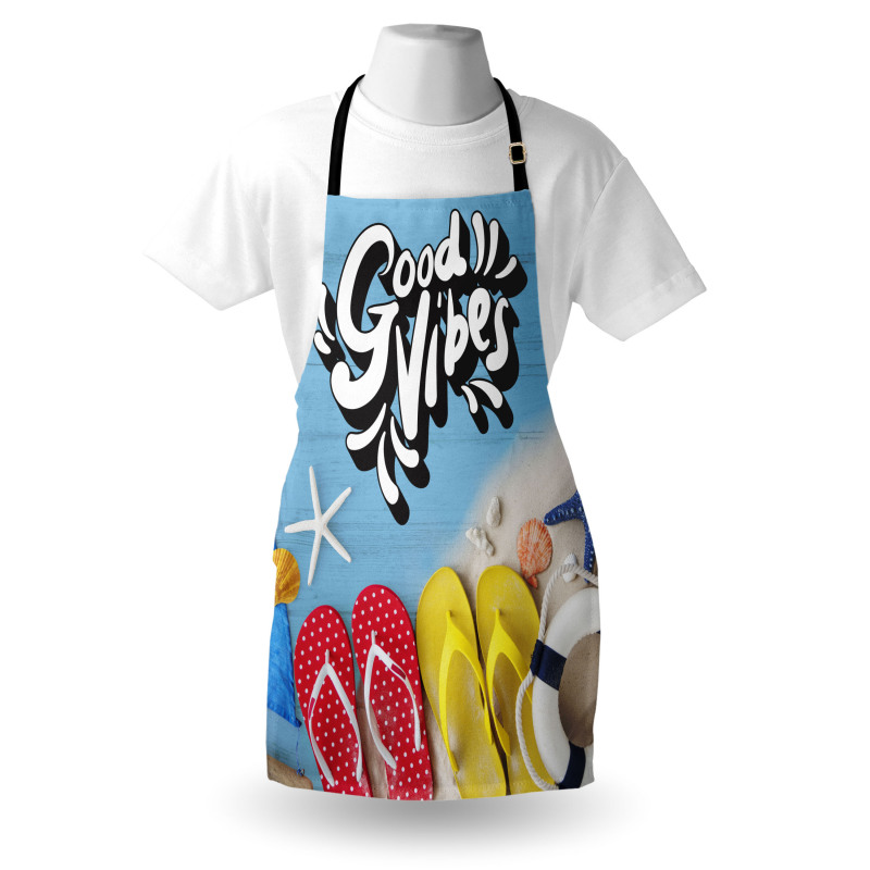 Flip Flops Summer Apron