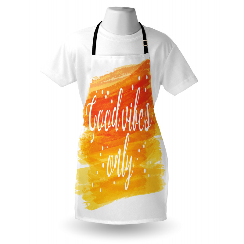 Modern Watercolor Apron