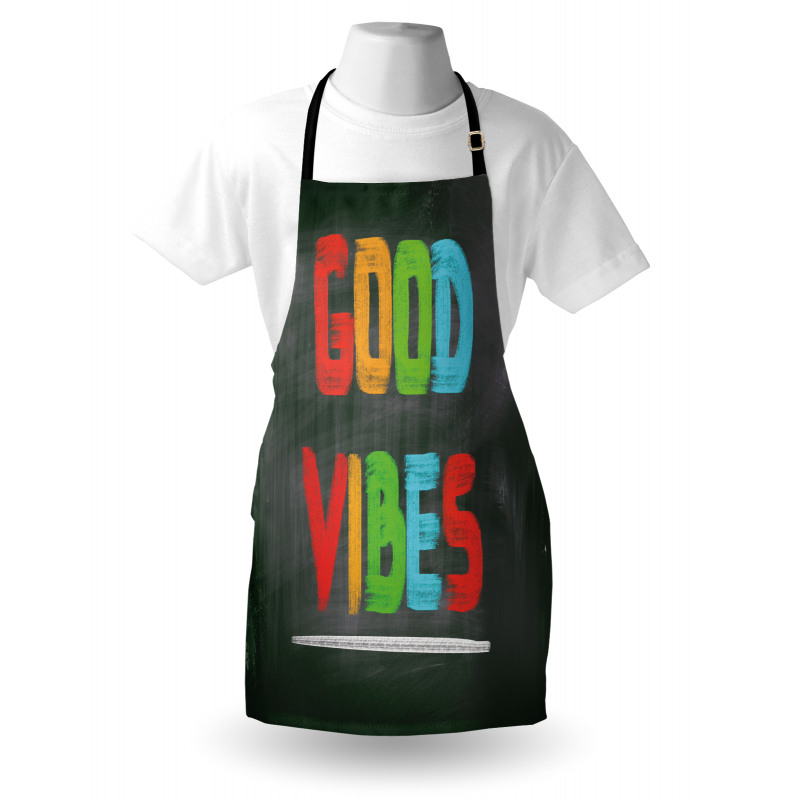 Blackboard Colorful Apron