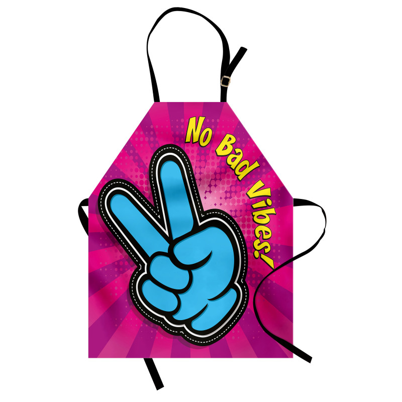 No Bad Vibes Vintage Apron