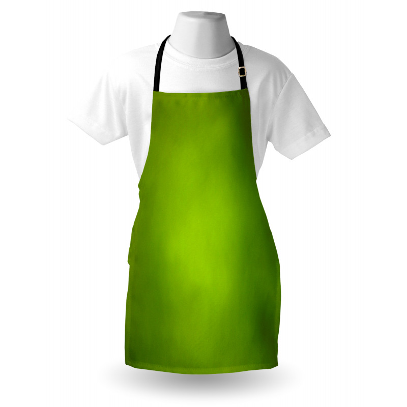 Abstract Green Blur Eco Apron