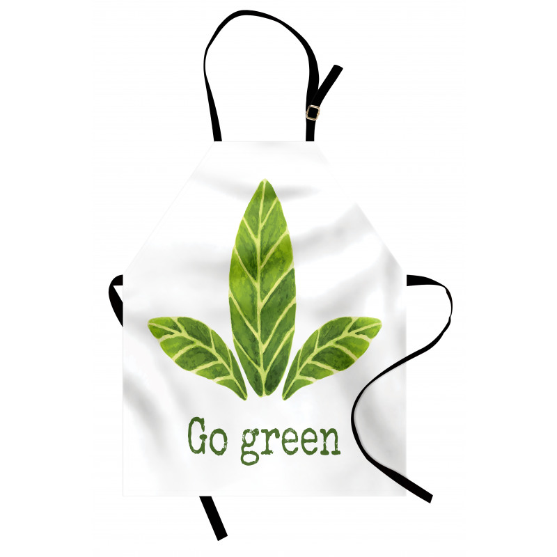 Eco Concept Green Leaves Apron
