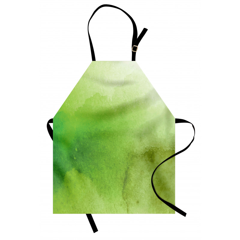 Grunge Watercolor Blurred Apron