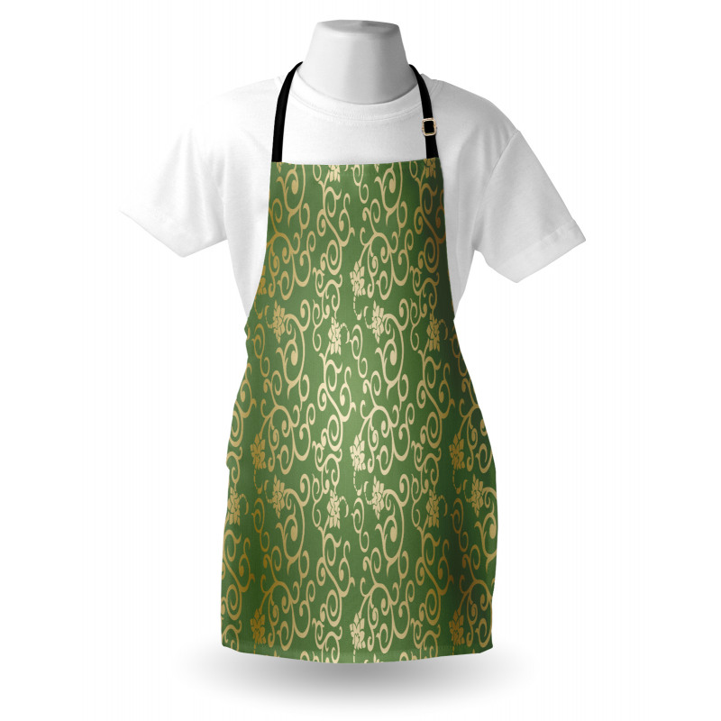 Floral Curls Apron