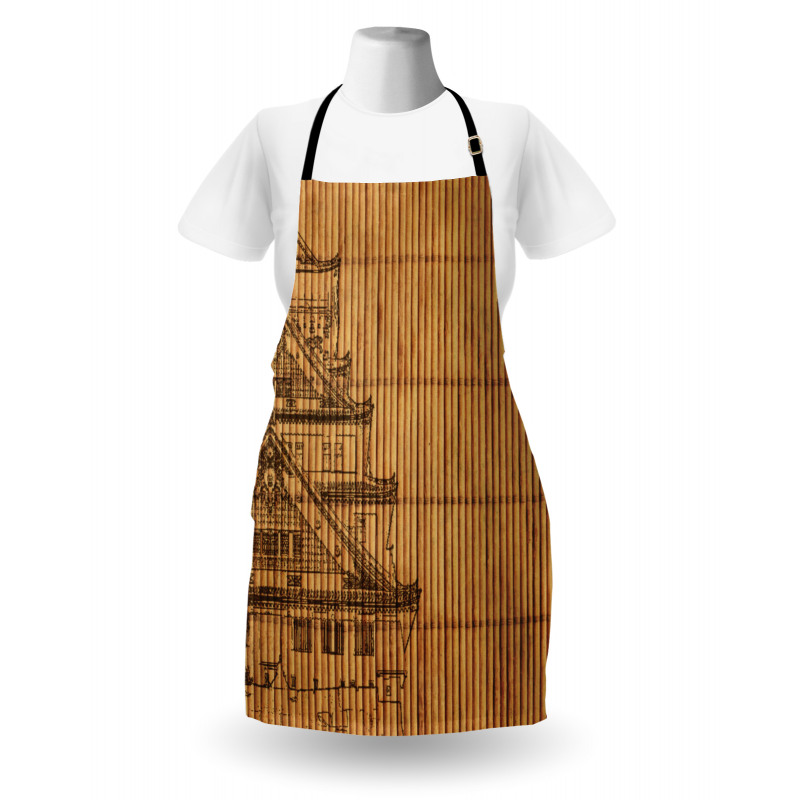 Building on Bamboo Pipes Apron
