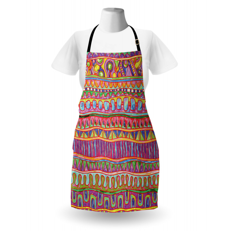 Watercolor Motif Apron