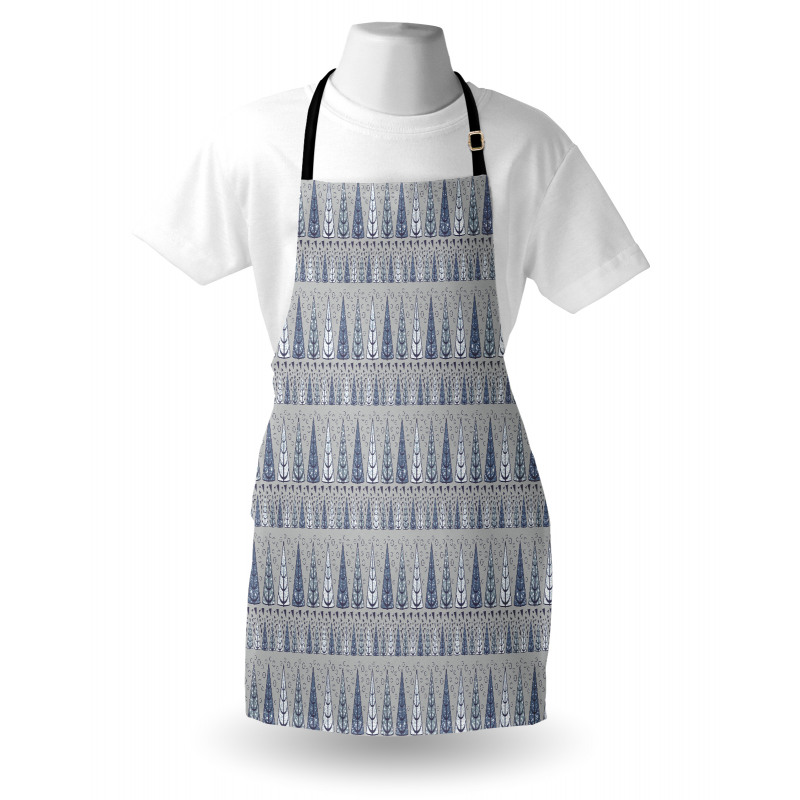 Triangular Pine Trees Apron