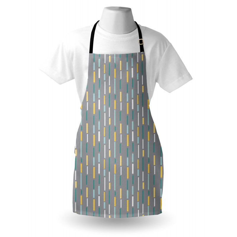 Abstract Retro Design Apron