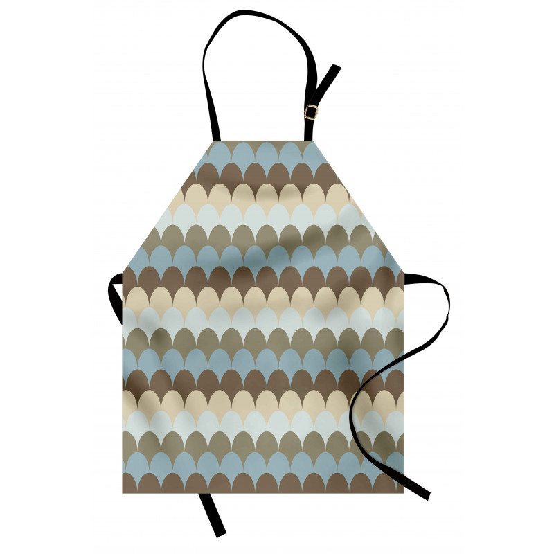 Half Circle Waves Apron