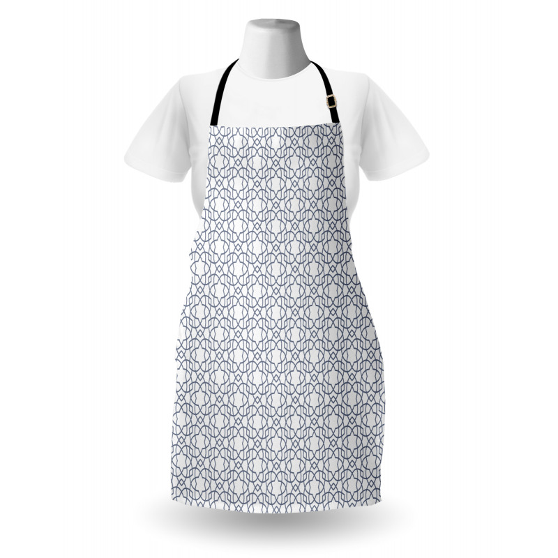 Asanoha Star Pattern Apron