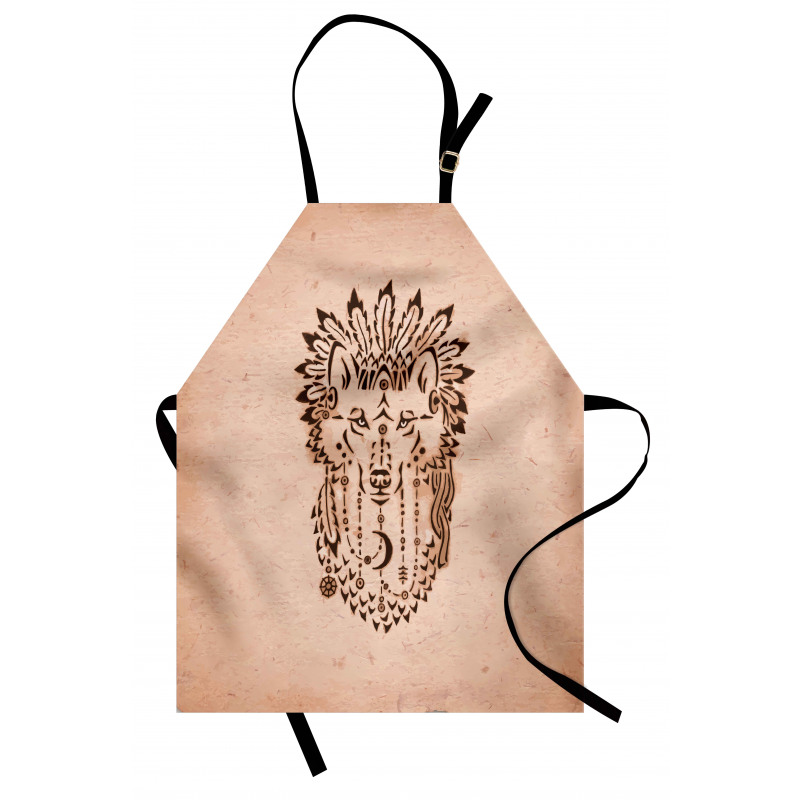 Animal in Bonnet Apron