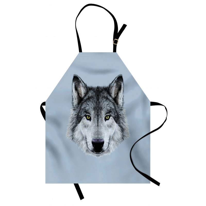 Detailed Canine Expression Apron