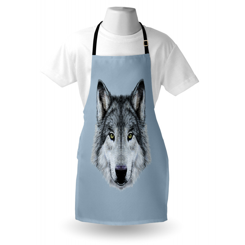 Detailed Canine Expression Apron