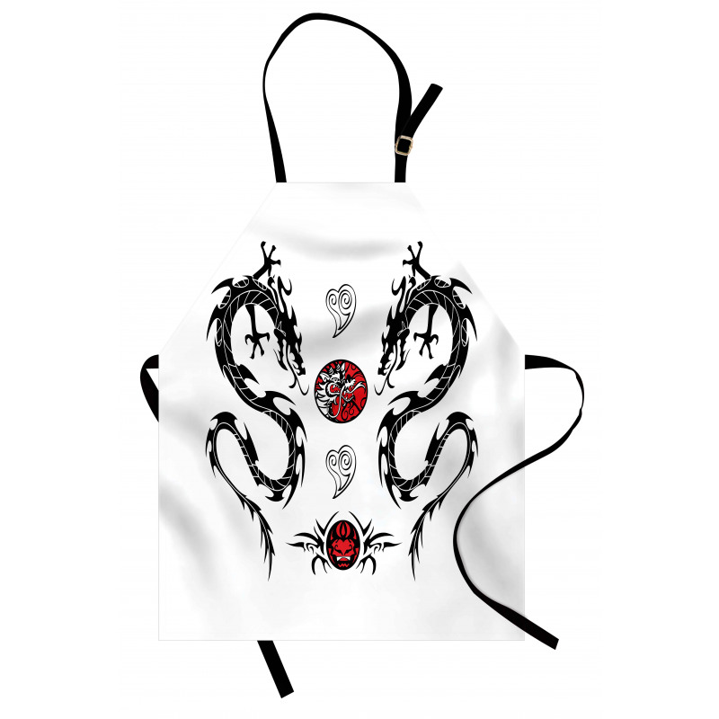 Tattoo Asian Apron