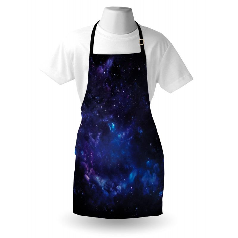 Space Illustration Galaxy Apron