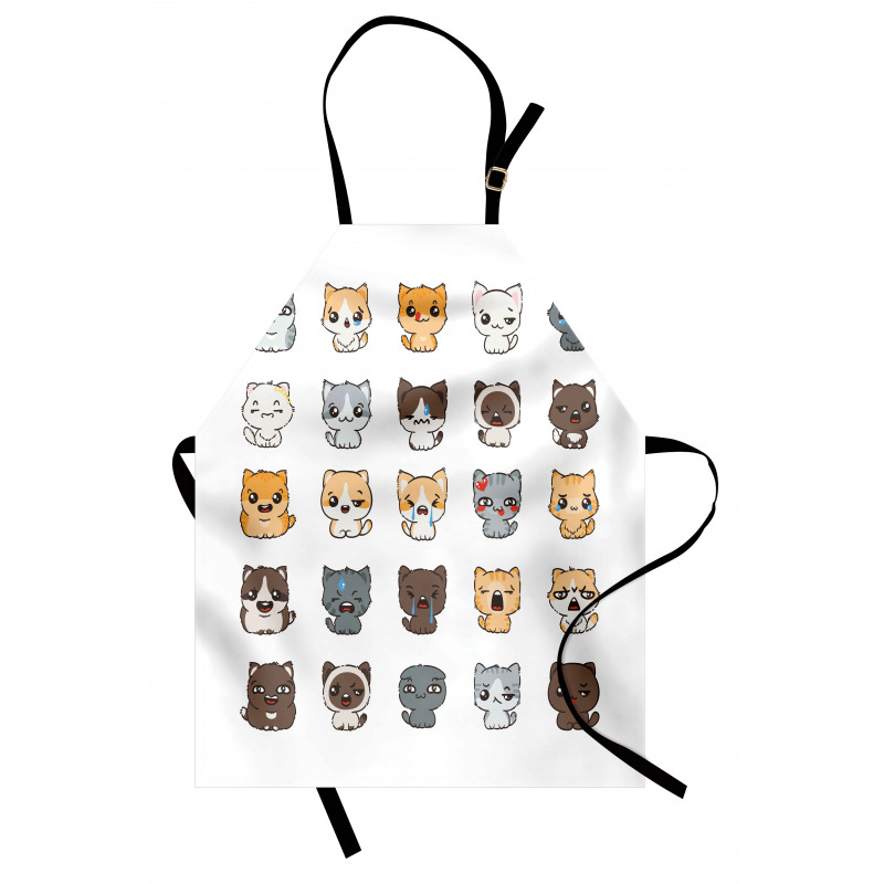 Cartoon Felines Apron