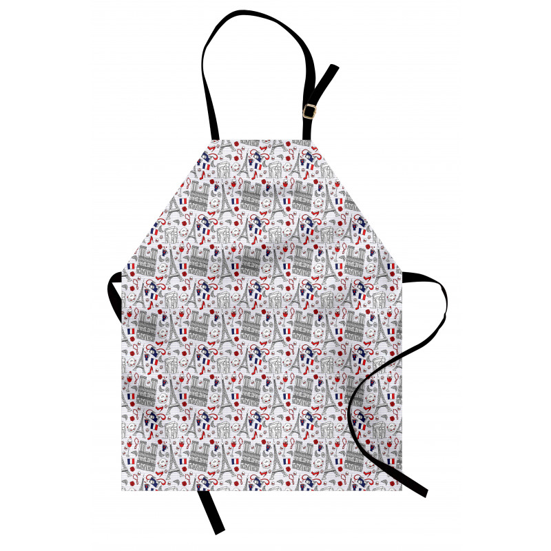 French Travel Pattern Apron