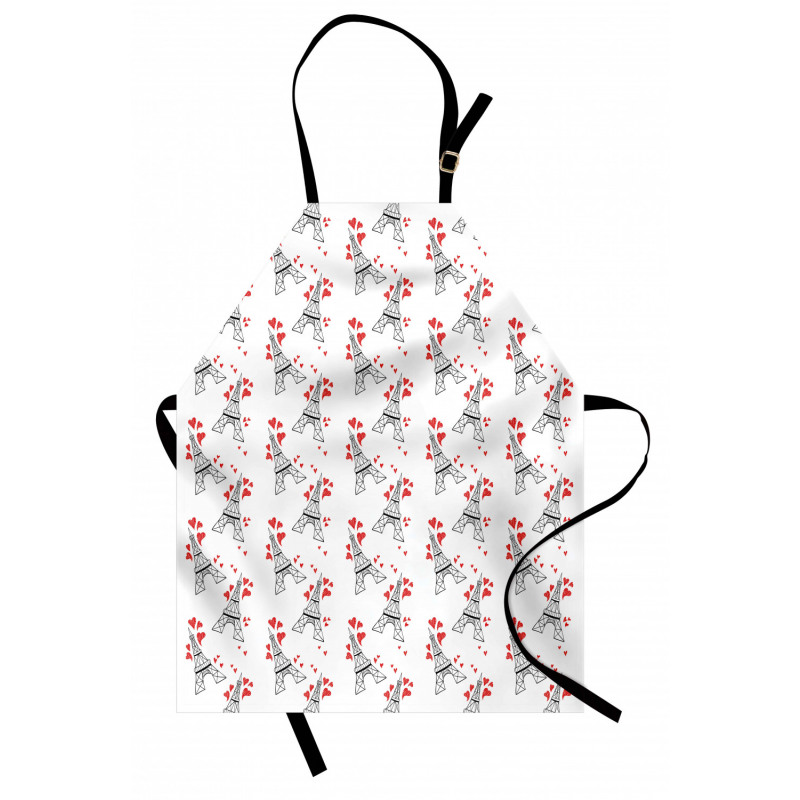 Romance Love Travel Apron