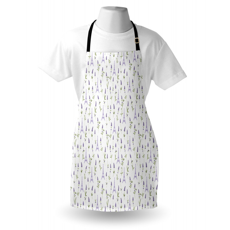 Lavender Flora Spring Apron