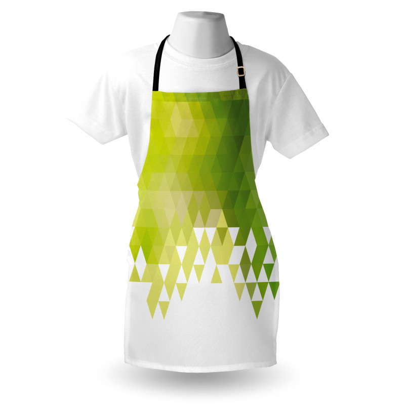 Triangular Abstract Pattern Apron