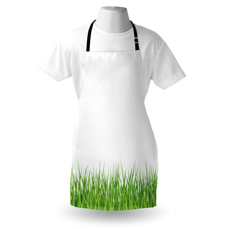 Fresh Grass Lawn Garden Apron