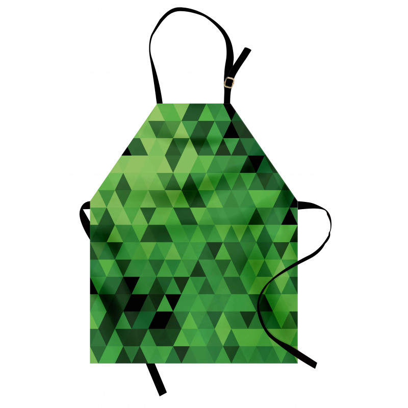 Triangles Abstract Mosaic Apron
