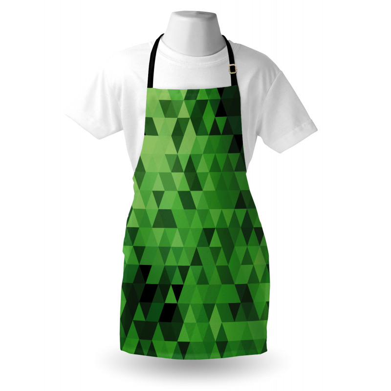 Triangles Abstract Mosaic Apron