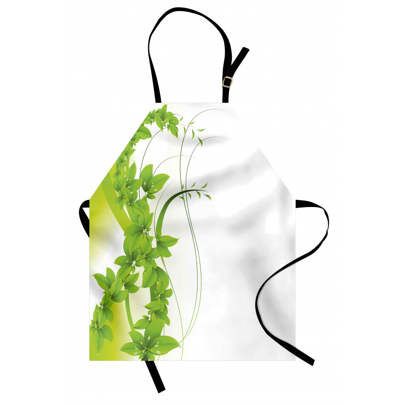 Blooming Fantasy Flora Apron