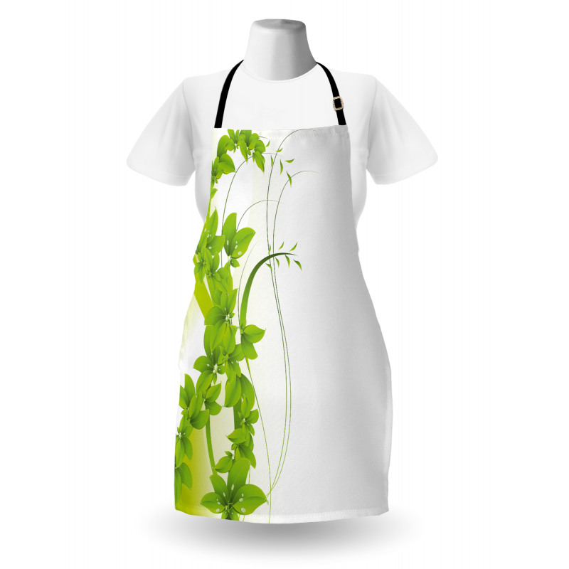 Blooming Fantasy Flora Apron