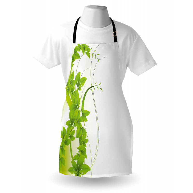 Blooming Fantasy Flora Apron