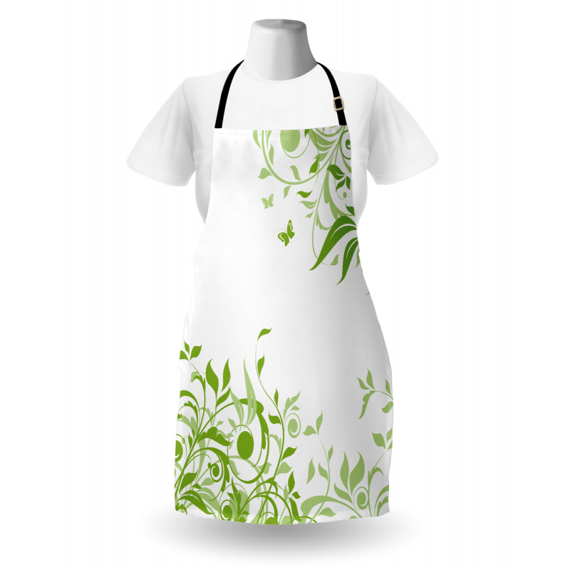 Spring Time Butterfly Apron