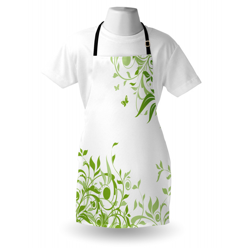 Spring Time Butterfly Apron