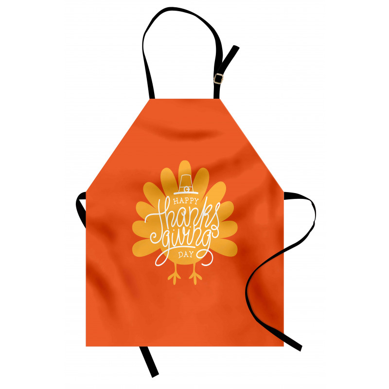 Poultry Silhouette Fall Apron