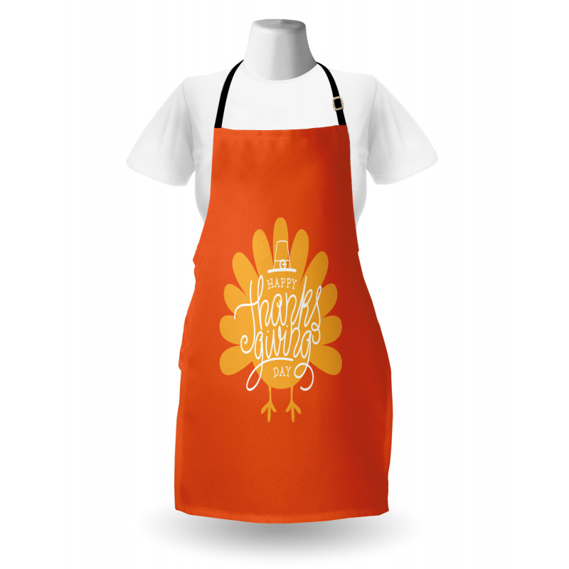 Poultry Silhouette Fall Apron