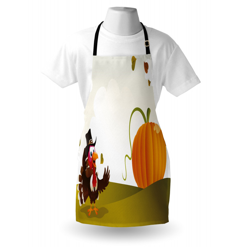 Happy Pilgrim Theme Apron