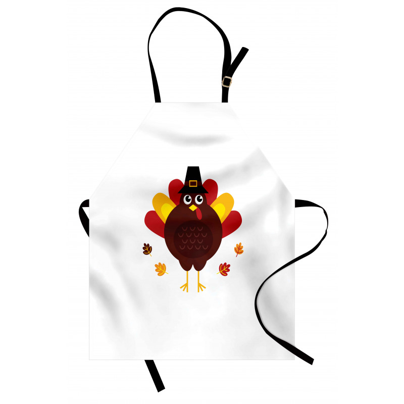 Cartoon Bird Character Apron