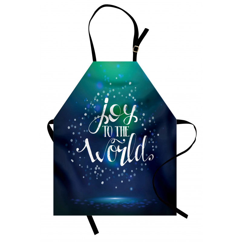 Calligraphy Joy to World Apron