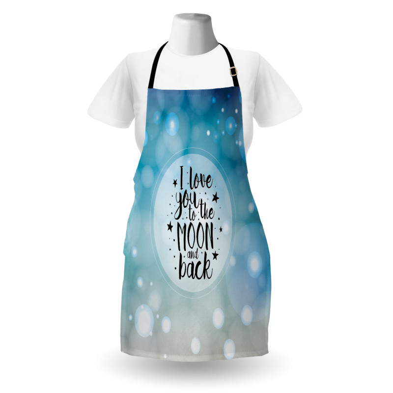 Stars Typography Dreamy Apron