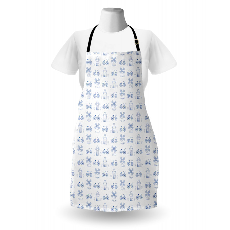 Dutch Ornament Drawings Apron